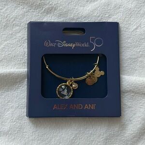 Alex and ani gold Disney world 50th anniversary bracelet